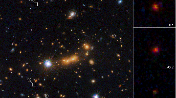 Comparación animada entre Hubble y el Telescopio Espacial James Webb.
