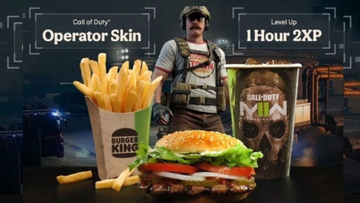 Los quioscos Acrelec K27 se transforman en un sistema de juego para promocionar la campaña de marketing global de Burger King y para el lanzamiento de Call of Duty: Modern Warfare II.