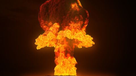 Simulan con realidad virtual el impacto de una bomba nuclear.