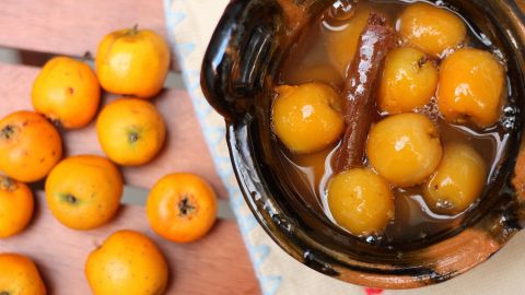 Tejocotes dulces