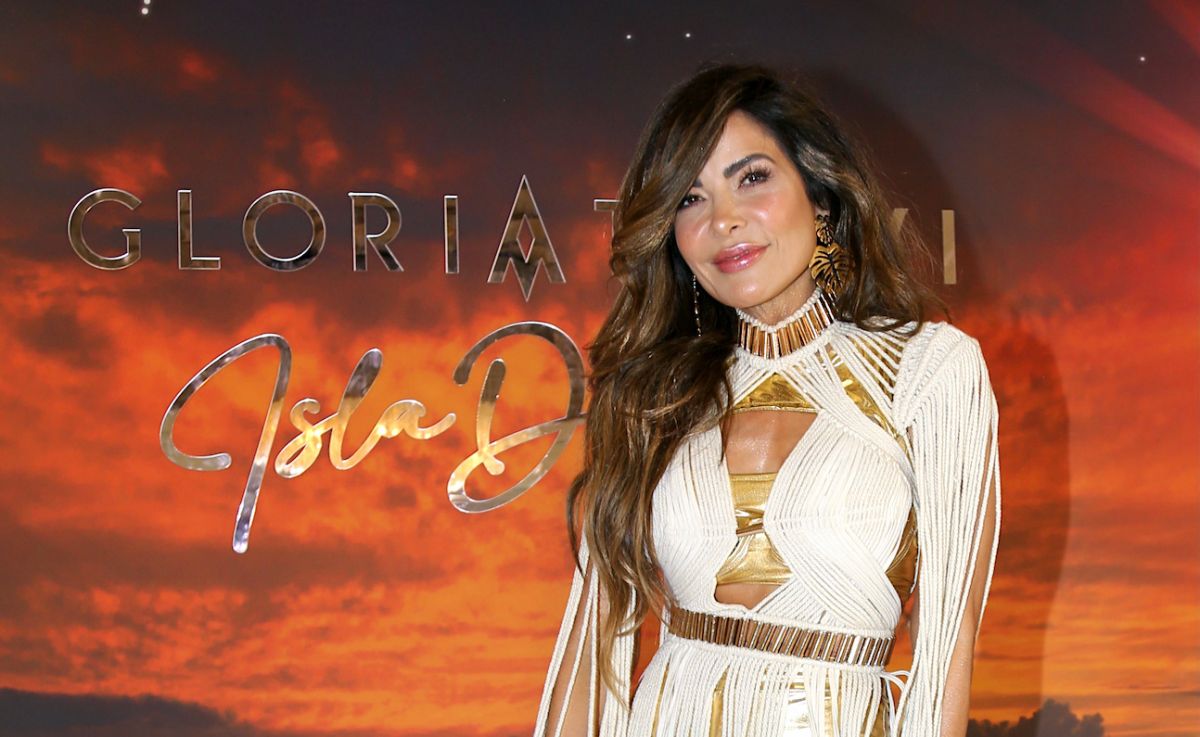 Gloria Trevi showed her buttocks after an accident that she experienced during her most recent concert