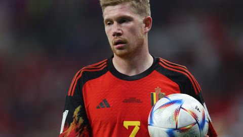 Kevin De Bruyne fue nombrado como Jugador del Partido tras la victoria de Bélgica ante Canadá.