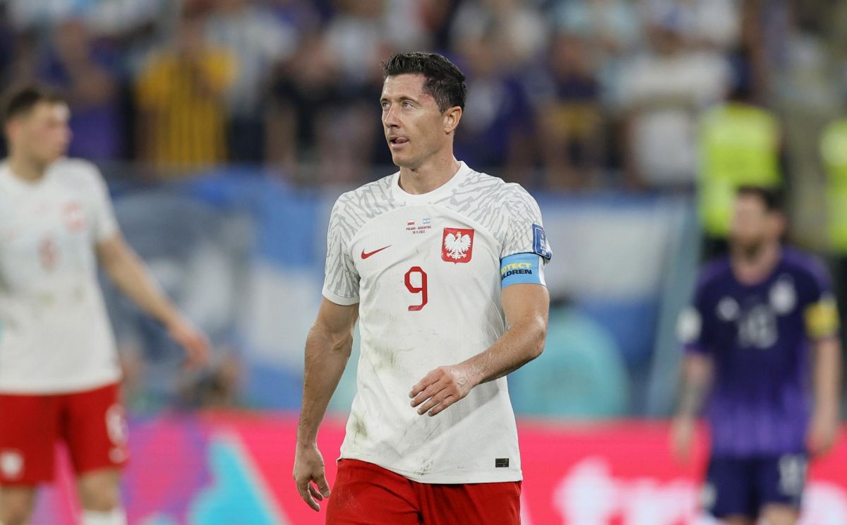Robert Lewandowski  lamentó que Polonia no pudo dominar el partido contra Argentina.