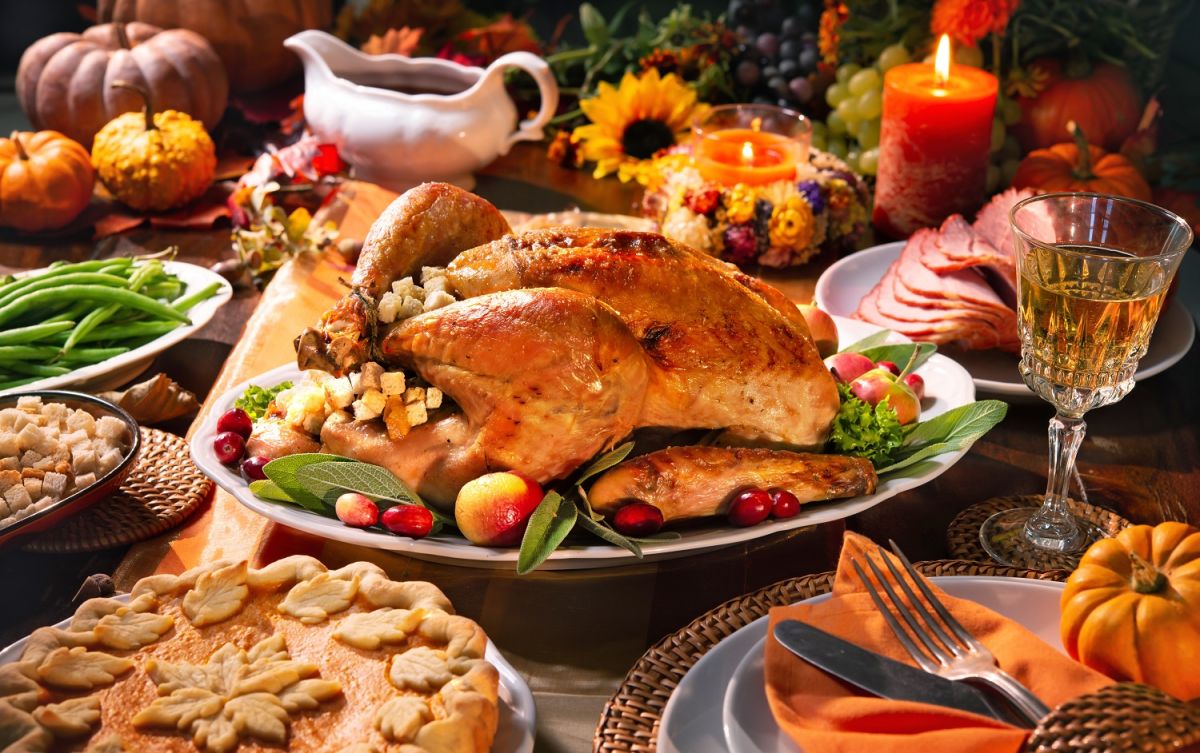 El pavo es el plato principal más servido en todas las regiones del país en el Día de Acción de Gracias.