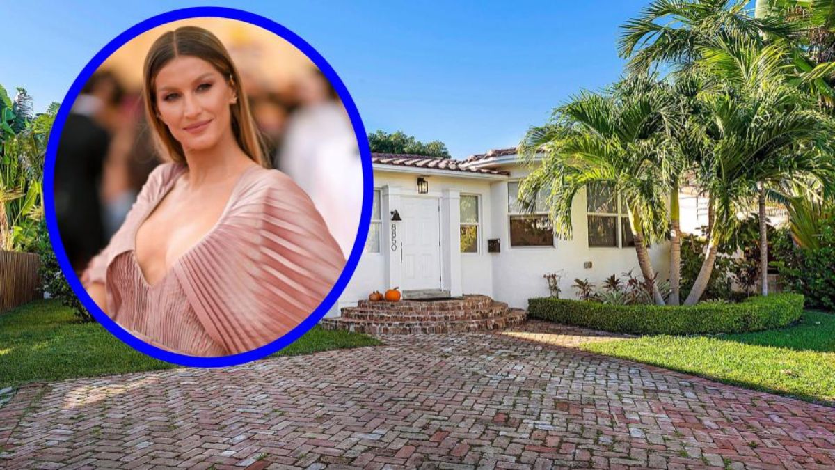 Gisele Bündchen bought this house in February of this year.