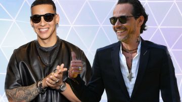 Daddy Yankee y Marc Anthony.