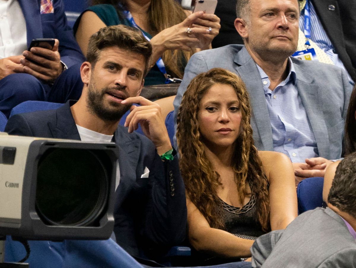Shakira y Piqué comparten durante un encuentro de Copa Davis.