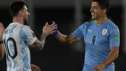 Lionel Messi y Luis Suárez