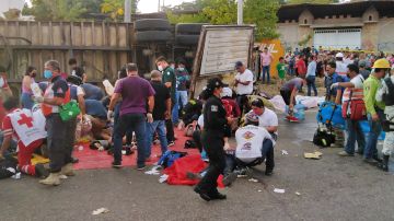 Accidente Chiapas inmigrantes