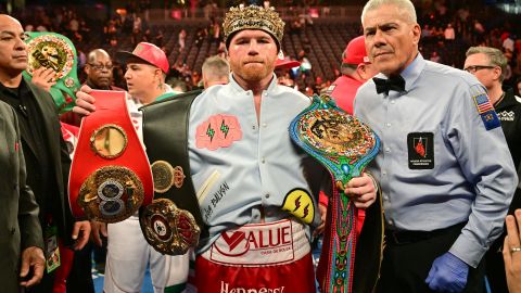 Canelo Álvarez luego de su victoria ante Gennady Golovkin el pasado mes de septiembre.