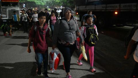 HONDURAS-MIGRANTS-CARAVAN