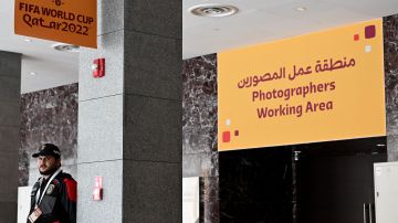 Los agentes de seguridad vigilarán de cerca la cobertura de los periodistas acreditados para Qatar 2022.