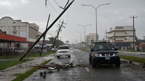 BELIZE-WEATHER-HURRICANE-LISA