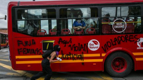 COLOMBIA-RIGHTS-WOMEN-PROTEST