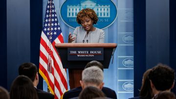 Press Secretary Karine Jean-Pierre Holds White House Media Briefing