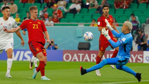 Dani Olmo marcó el gol #100 en la historia de España en Copas del Mundo.