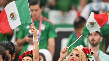 Los fanáticos mexicanos se han dejado ver en casi todos los partidos de Qatar 2022.