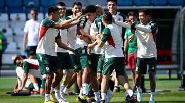 La selección mexicana entrena de cara al encuentro ante Arabia Saudita por Qatar 2022.