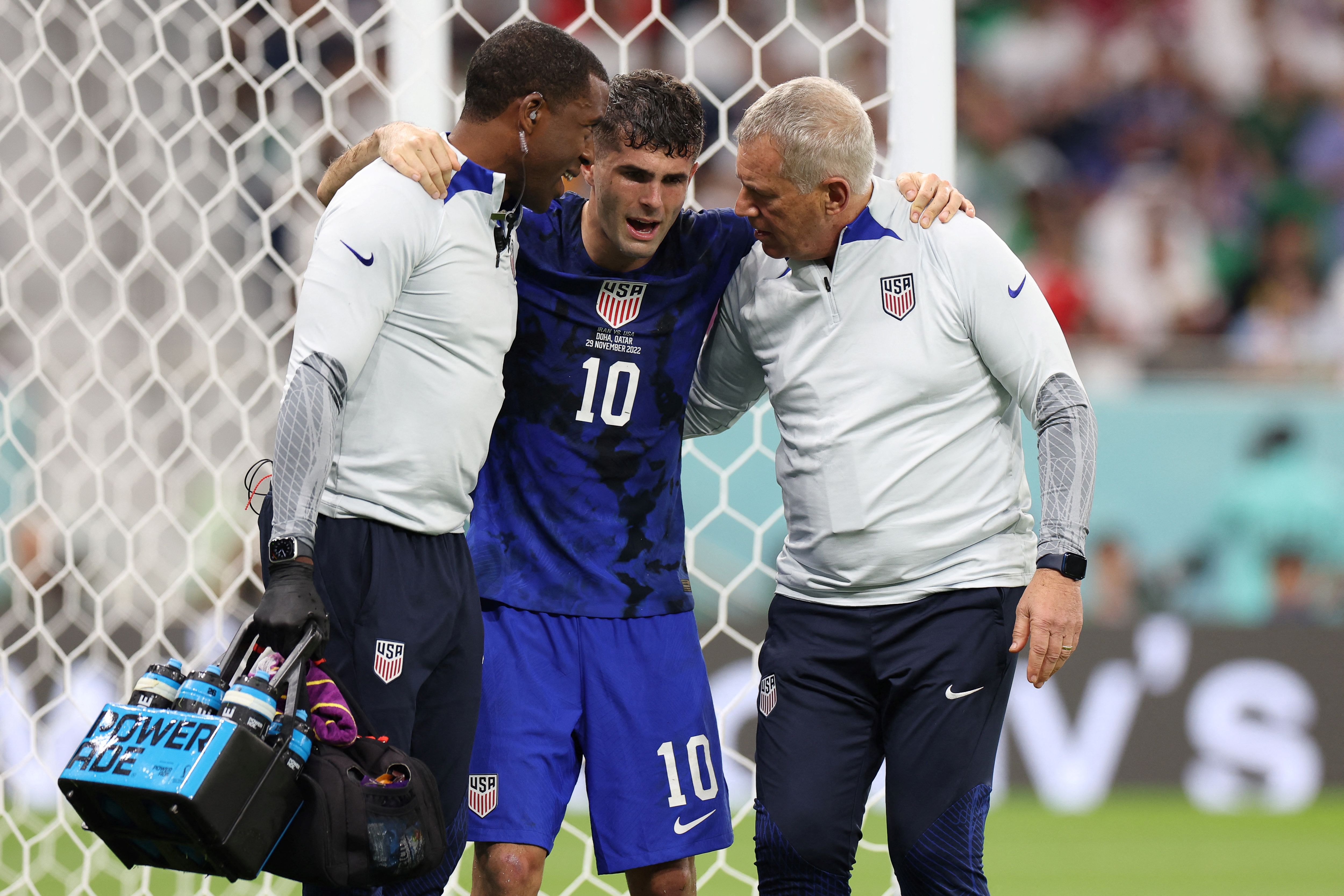 The United States trembles: they confirmed Christian Pulisic’s injury and it will continue day by day