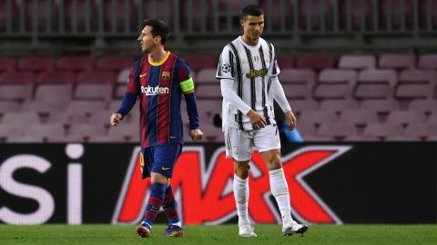 La última vez que Cristiano y Messi se enfrentaron fue el 8 de diciembre del 2020. El portugués jugaba para la Juventus y el argentino para el Barcelona.