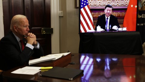 Joe Biden Xi Jinping Corea del Norte