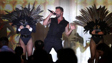 El cantante Ricky Martin ha tenido la oportunidad de demostrar su talento en un Mundial de Fútbol.