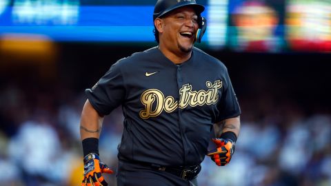 Miguel Cabrera se disfruta su presencia en el All-Star Game 2022.