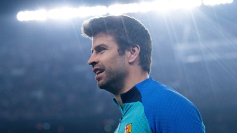 Gerard Piqué se roba los reflectores en el último entrenamiento de su carrera como futbolista