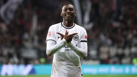 Kolo Muani llega tras disputar todos los partidos de lo que va de temporada con el Eintracht Frankfurt.