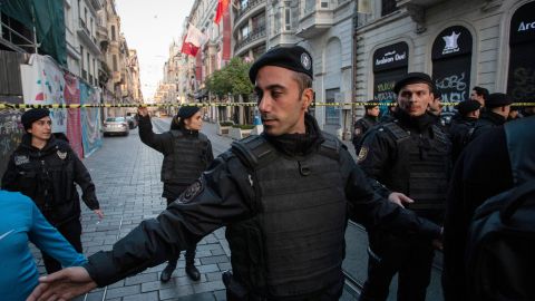 Explosion Near Taksim Square In Istanbul