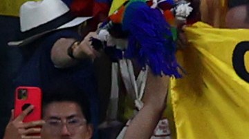 La afición de Ecuador le dio color al primer encuentro de Qatar 2022.