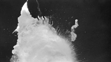Explosión de la nave Challenger en enero de 1986.
