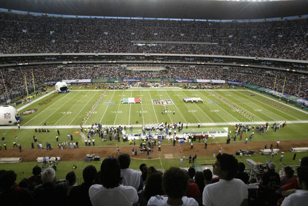 El Estadio Azteca albergará nuevamente el partido de la NFL.