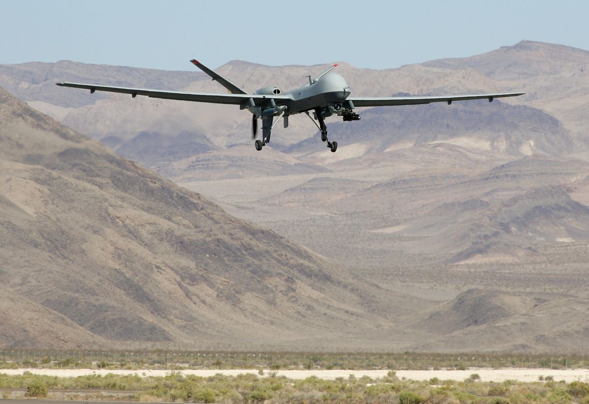 EE.UU. habría rechazado enviar drones de combate tipo MQ-1C Eagle a Ucrania.