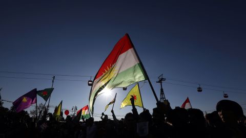 TOPSHOT-IRAQ-TURKEY-SYRIA-CONFLICT-KURDS