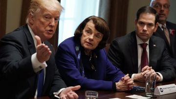 President Trump Holds Meeting With Bipartisan Congress Members To Discuss School Safety