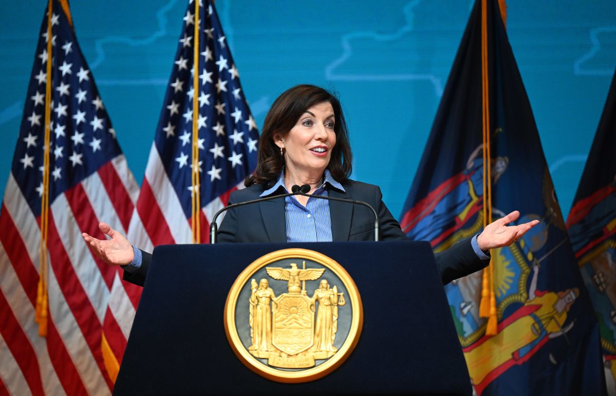 Gobernadora de Nueva York, Kathy Hochul.