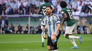 Argentina pierde ante Arabia Saudí