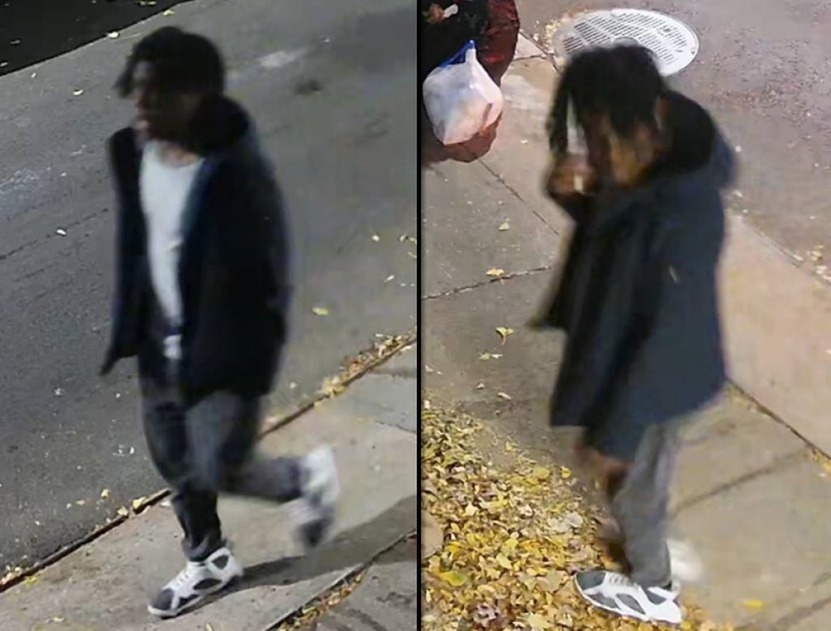 NYPD divulgó imágenes de una cámara de vigilancia del sospechoso a la espera de que alguien lo pueda identificar para su posterior captura. 