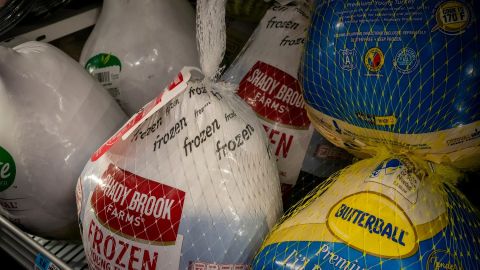Pavos congelados
