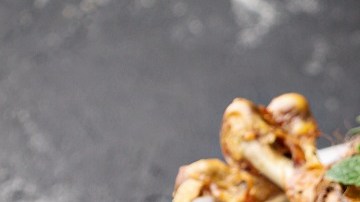 Pavo frito