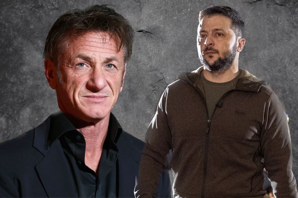 Sean Penn entrega su Oscar al presidente ucraniano Zelensky