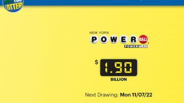 El Powerball ofrece un premio mayor de $1,900 millones de dólares.