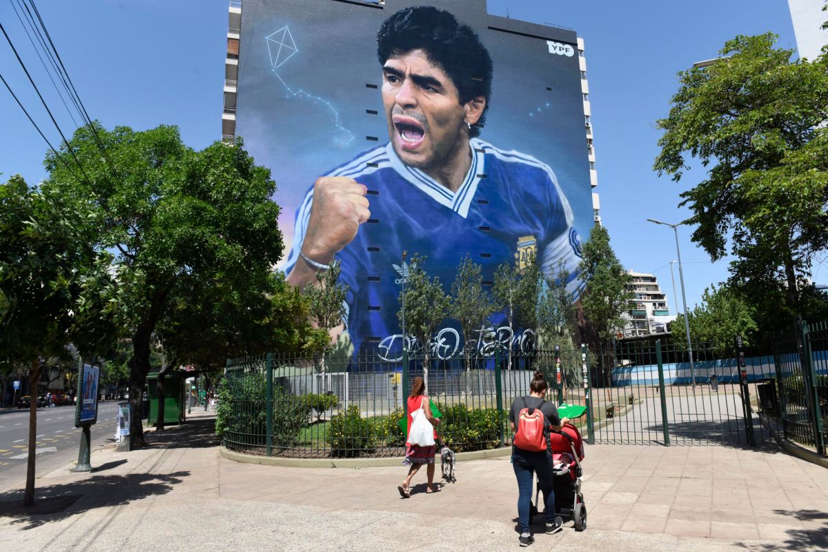 Diego Armando Maradona cumplió dos años de fallecido.