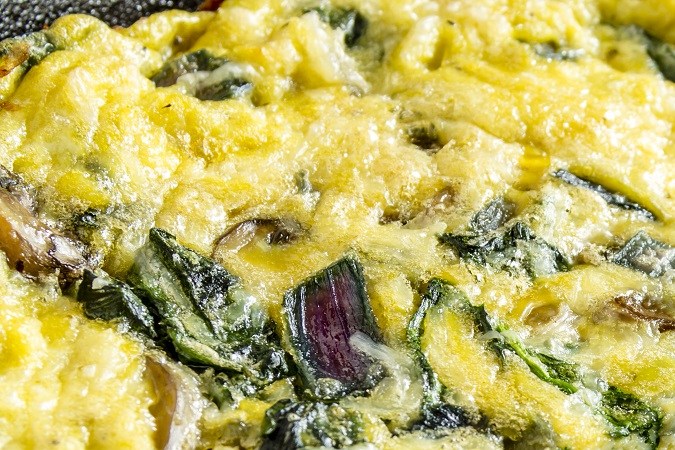 huevos con espinacas