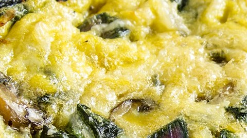 huevos con espinacas