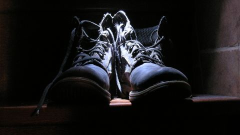 Se creía que los zapatos ocultos mantenían a raya al mal.