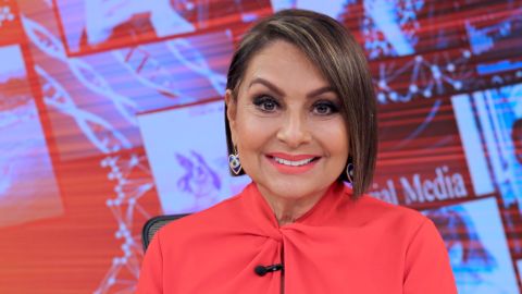 La mexicana María Antonieta Collins compartió en las redes sociales el momento.