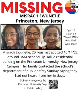 Alumna que estuvo varios días desaparecida se suicidó en el campus de la Universidad Princeton en Nueva Jersey: reporte forense