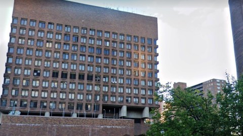 One Police Plaza, sede central de NYPD, Bajo Manhattan.